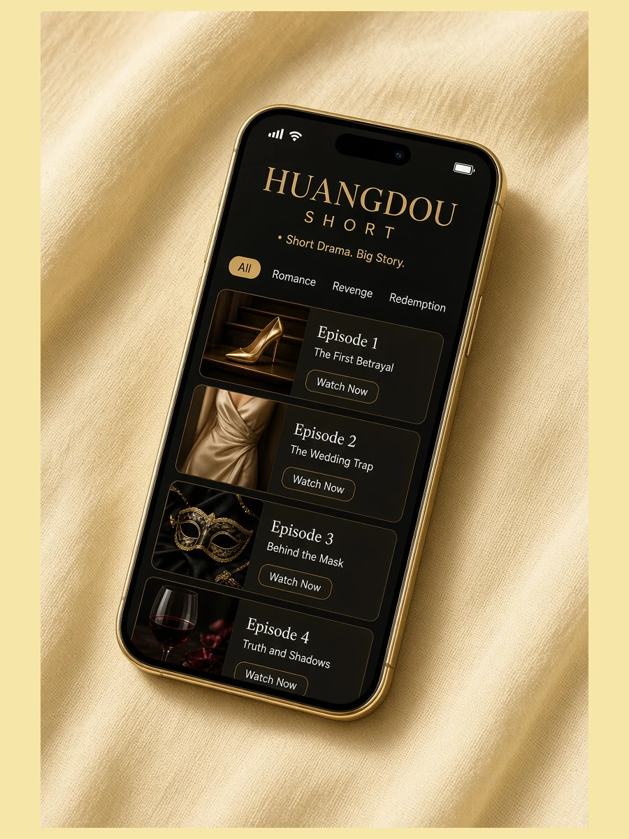 黄豆短剧APP阅读示意